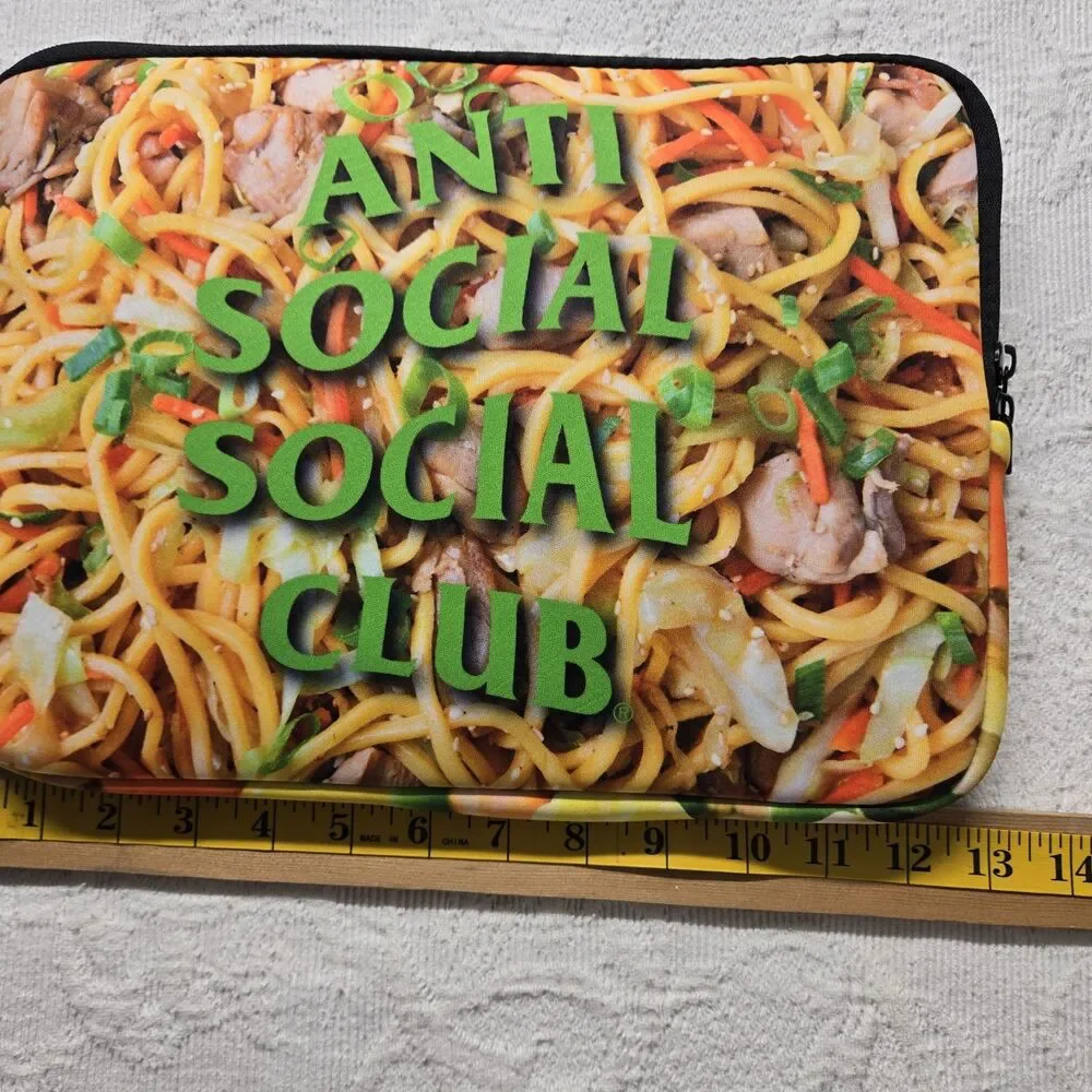 Anti Social Social Club Laptop Case Fried Rice Noodle Panda Express Chinese Food
